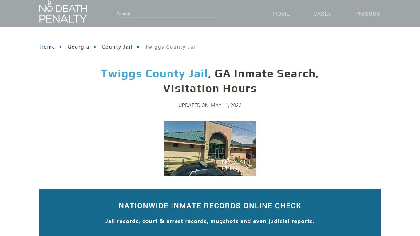 Twiggs County Jail, GA Inmate Search, Visitation Hours